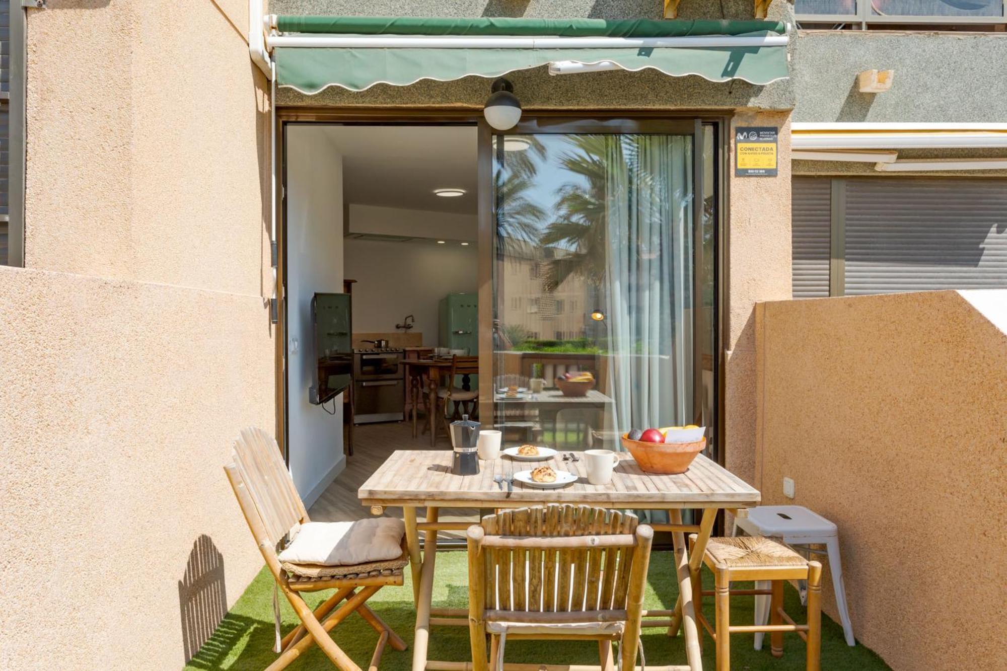 Bajo Primera Linea Playa, Retamar, Cabo De Gata, Wifi Appartement Retamar (Almeria)